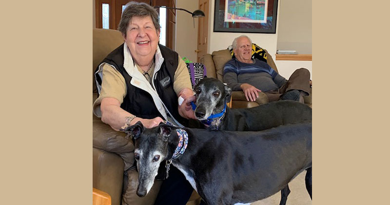 Eddie DeBartolo with Franny and Missy