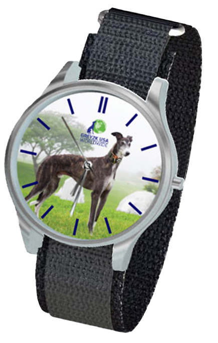 Greyhound Freedom Wall Clock